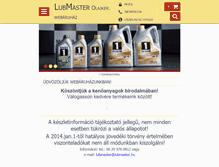 Tablet Screenshot of lubmaster.hu